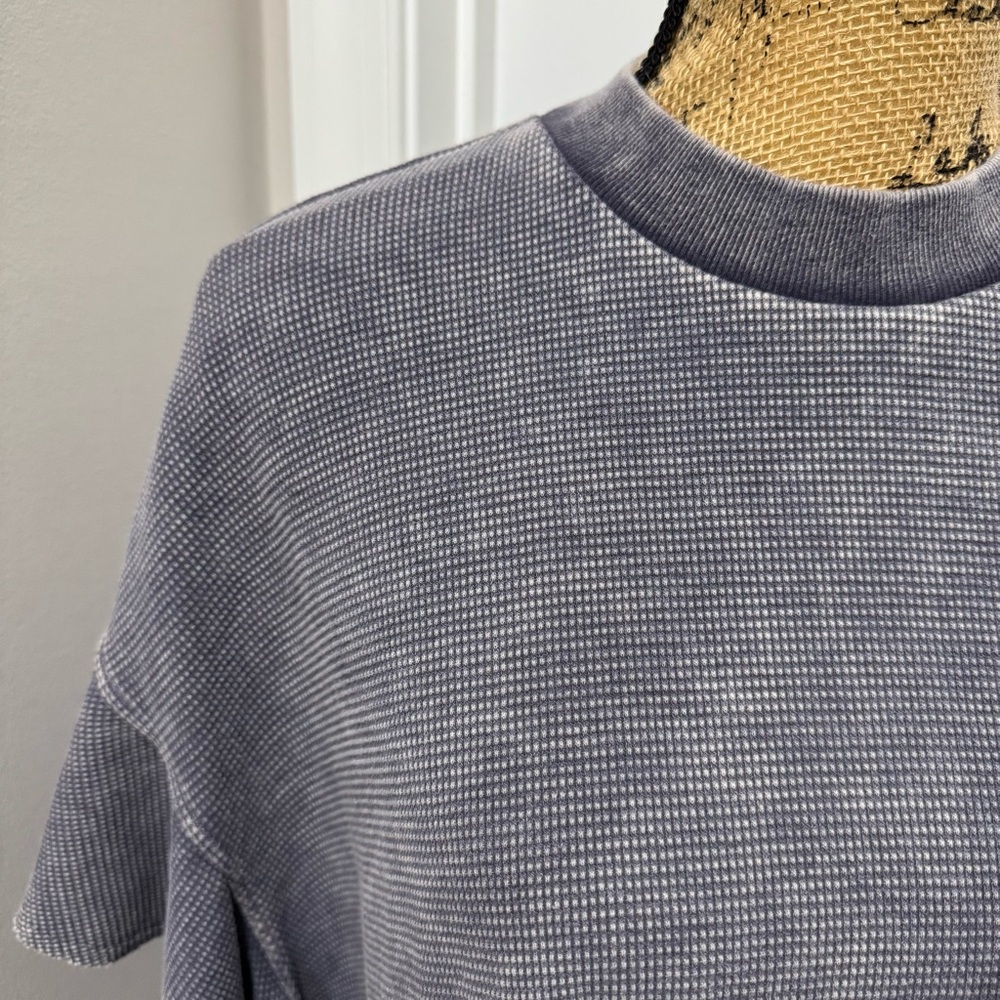 Altar’d State Textured Very Oversized Cropped Tee - Picture 3 of 9